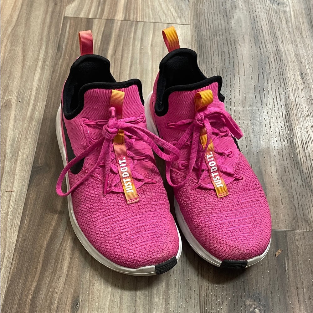 Nike Pink and Orange Sneakers